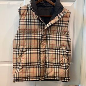 Burberry Men’s Reversible Puffer Vest